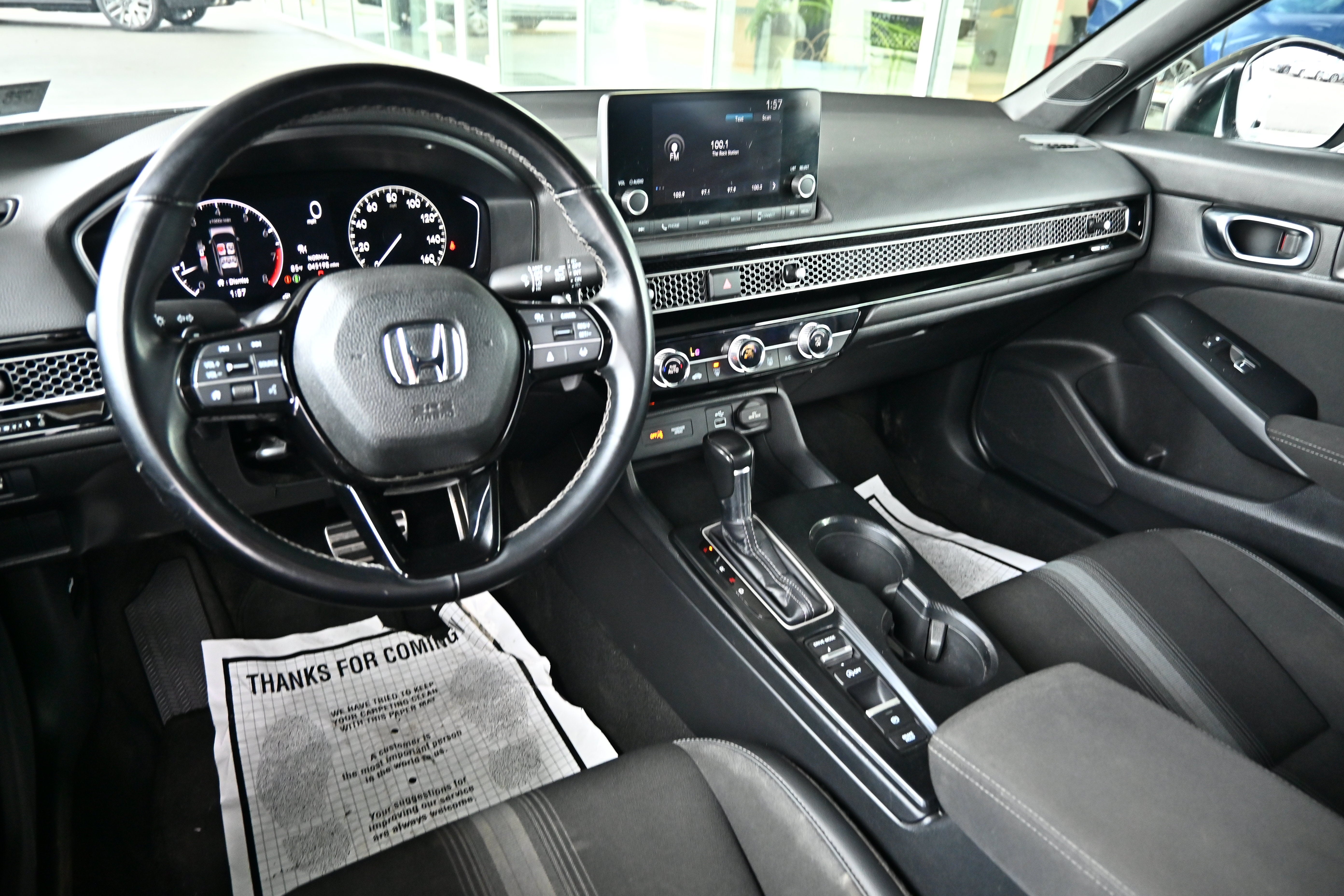 2022 Honda Civic Hatchback Sport