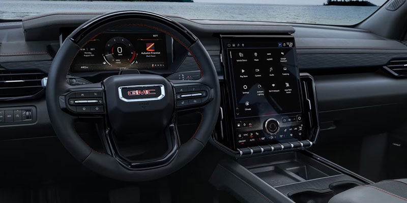 2026 GMC Acadia with advanced infotainment and driver tech