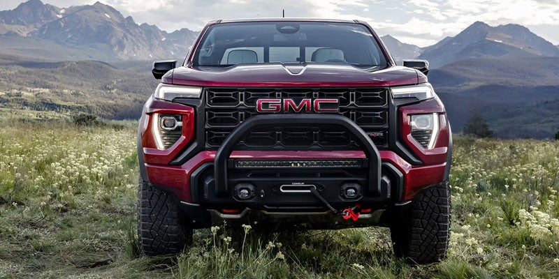 Front view of 2026 GMC Canyon