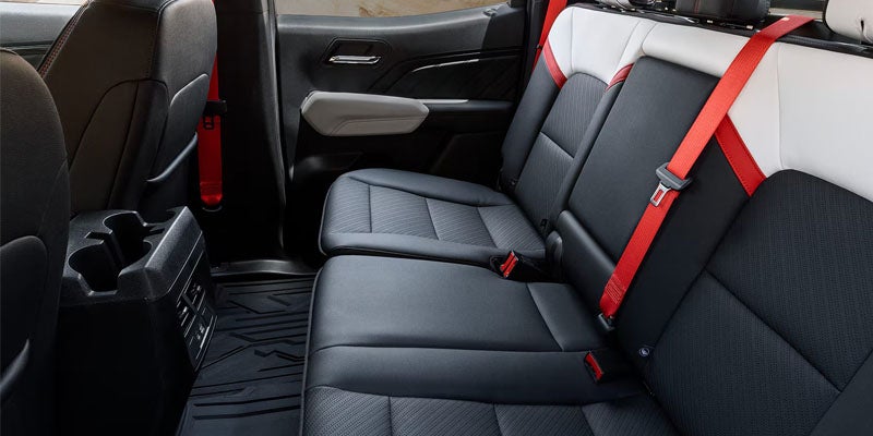 Inside view of 2026 GMC Canyon